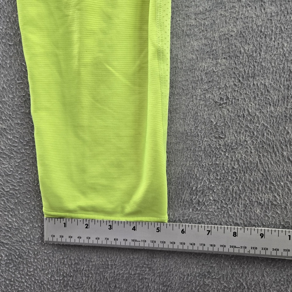 Nike Pro Men Activewear Pants M Green Compression Hypercool 19" Inseam - Picture 11 of 13